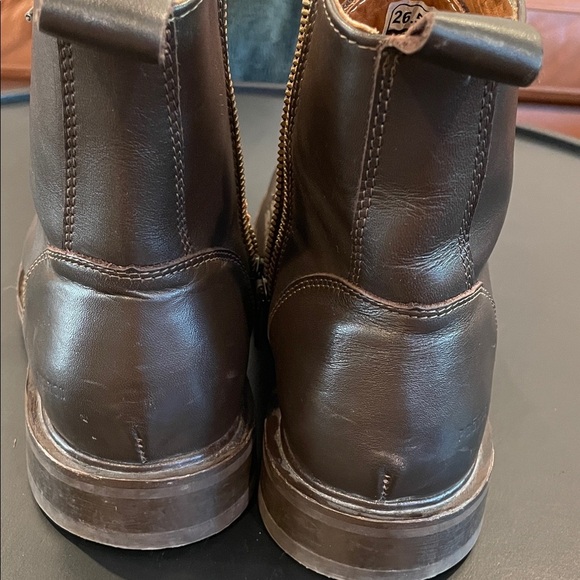 Men's Proxon Mich steel toed dark Brown Leather Boots - Picture 11 of 14